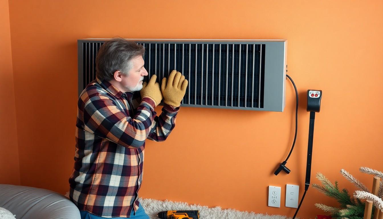 Install Gas Wall Heater