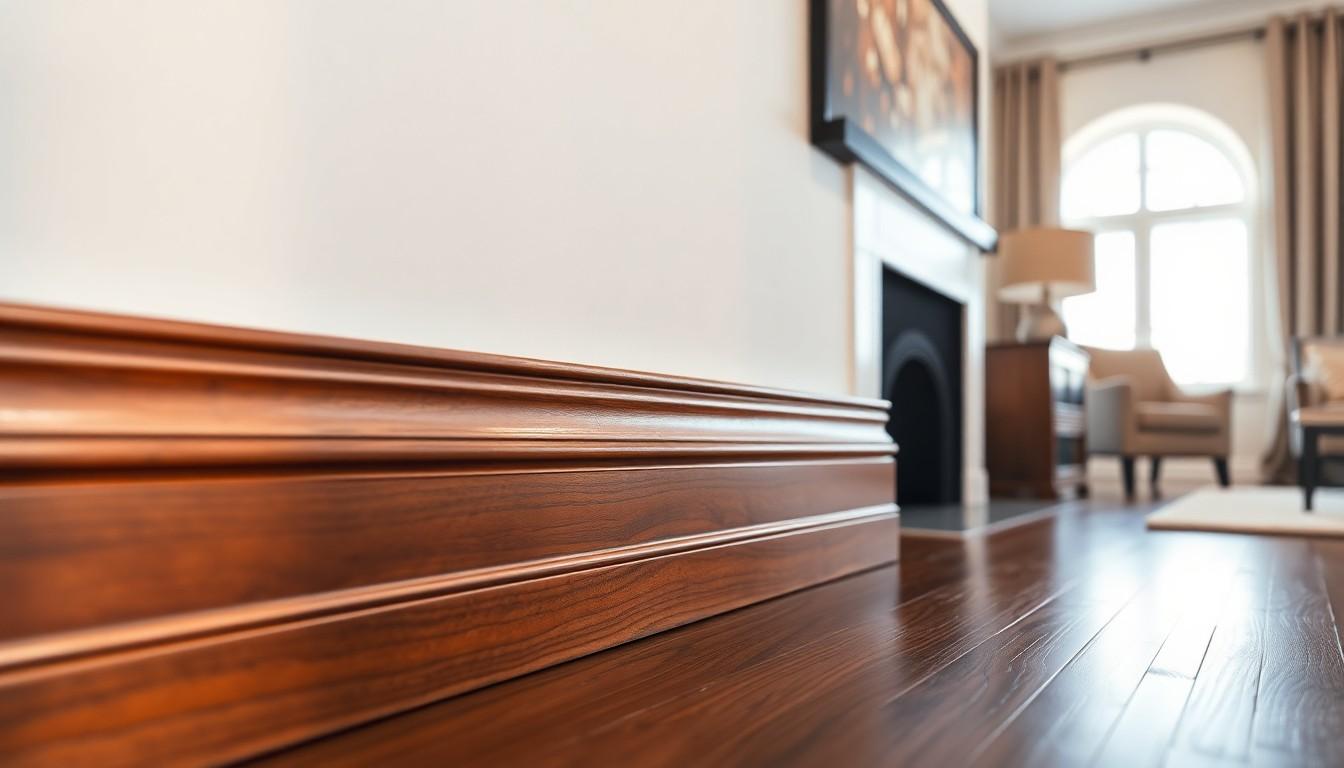 Stain And Finish Wood Base Molding