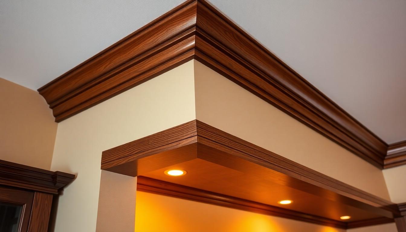 Stain Wood Crown Molding