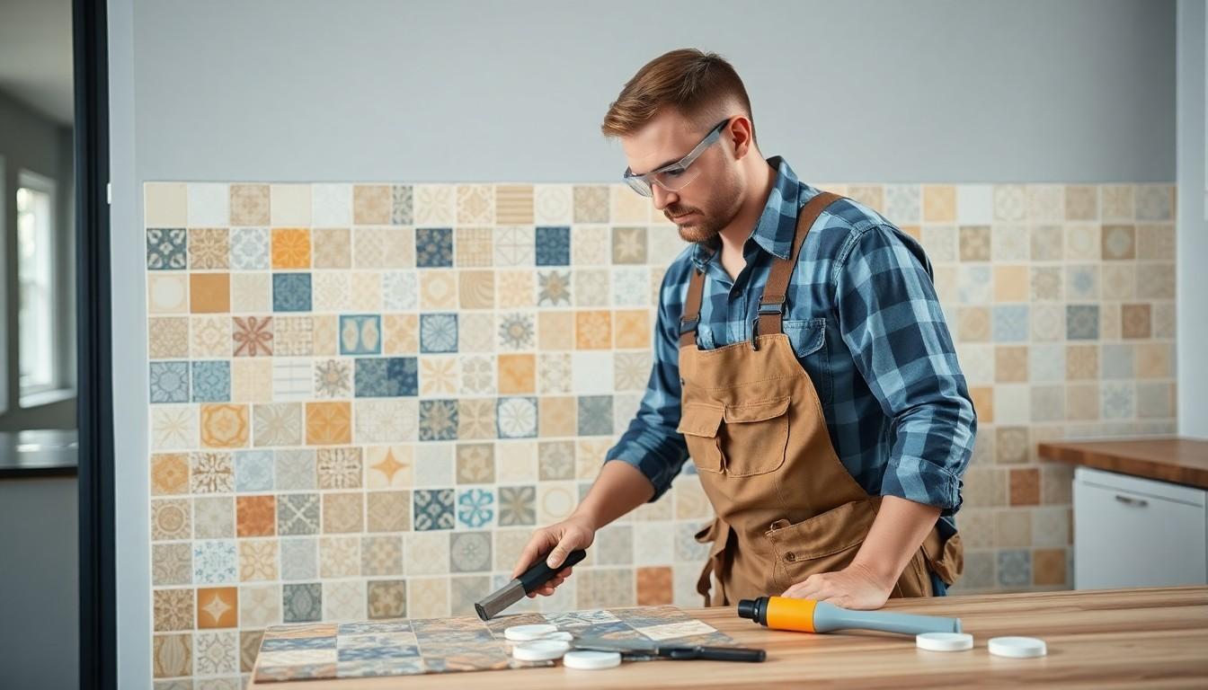 Install Wall Tile