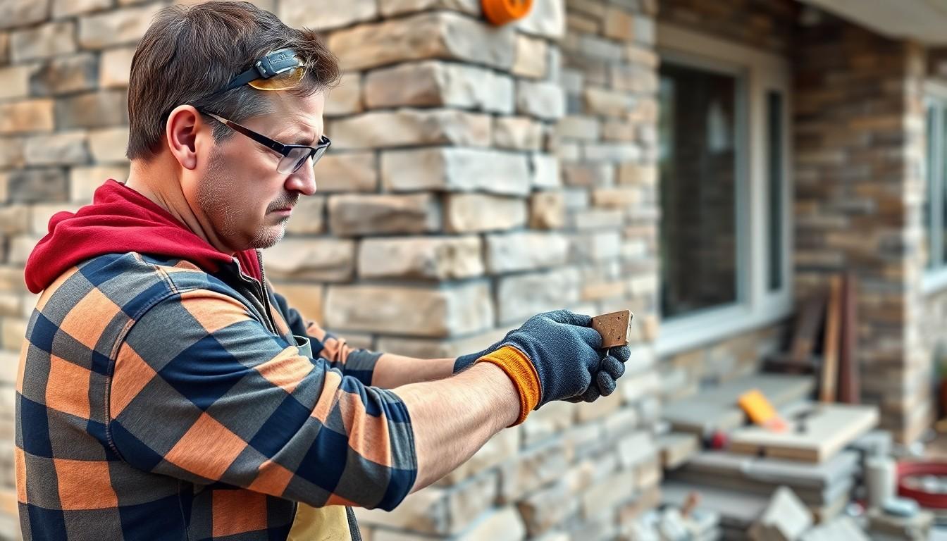 Install Stone Veneer