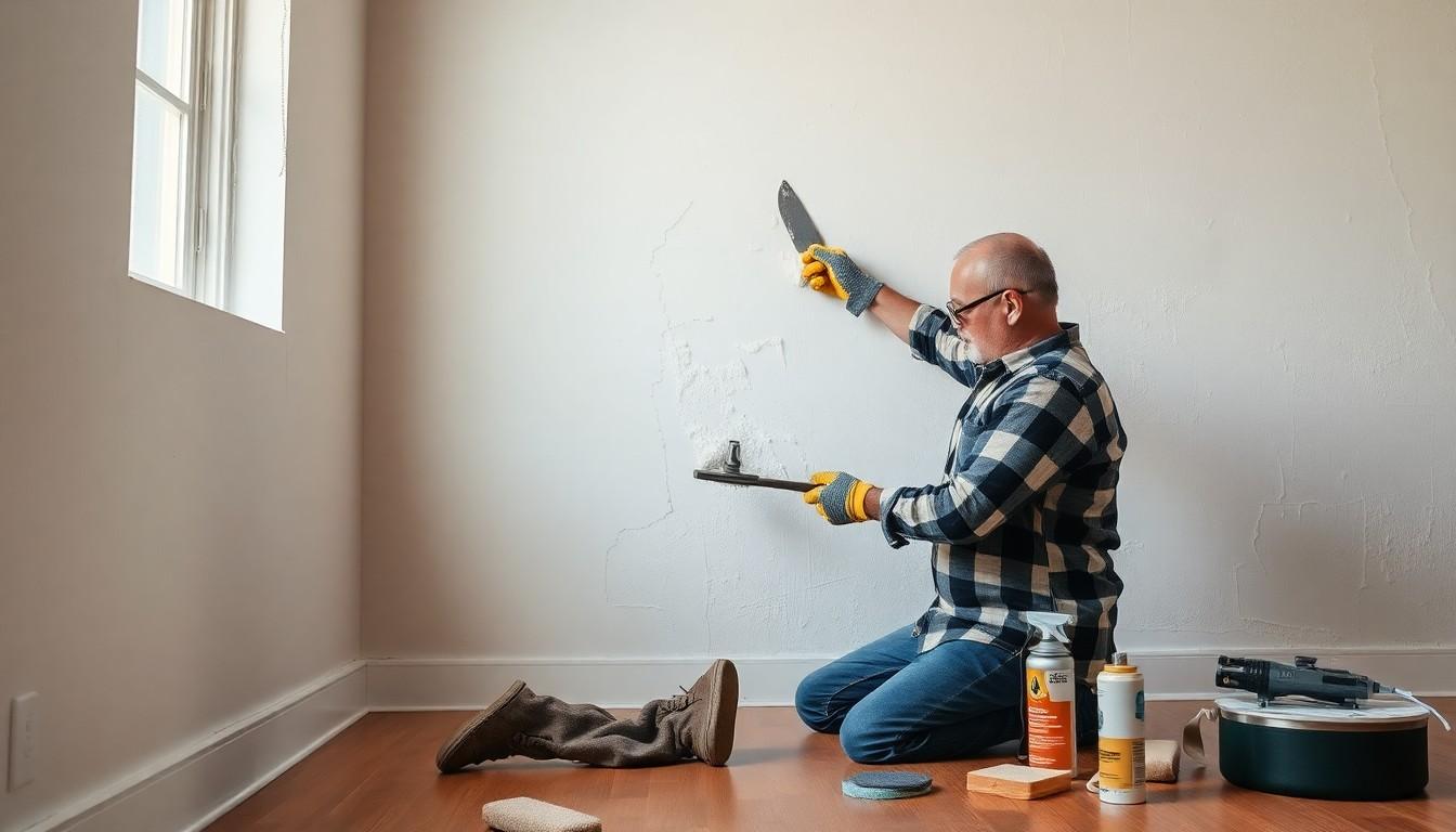 Repair Textured Walls