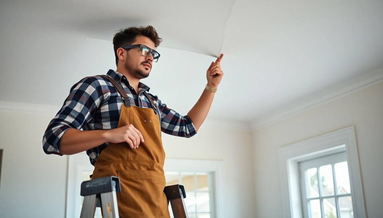 Replace Ceiling Drywall