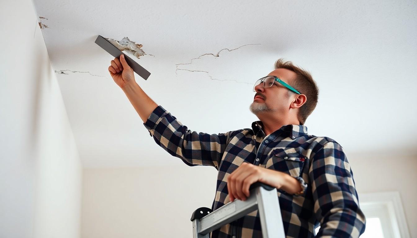 Repair Textured Ceiling
