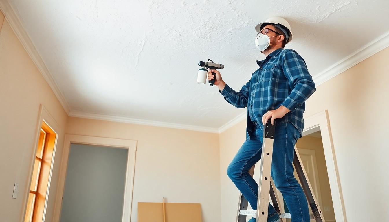 Repair Ceiling Texture