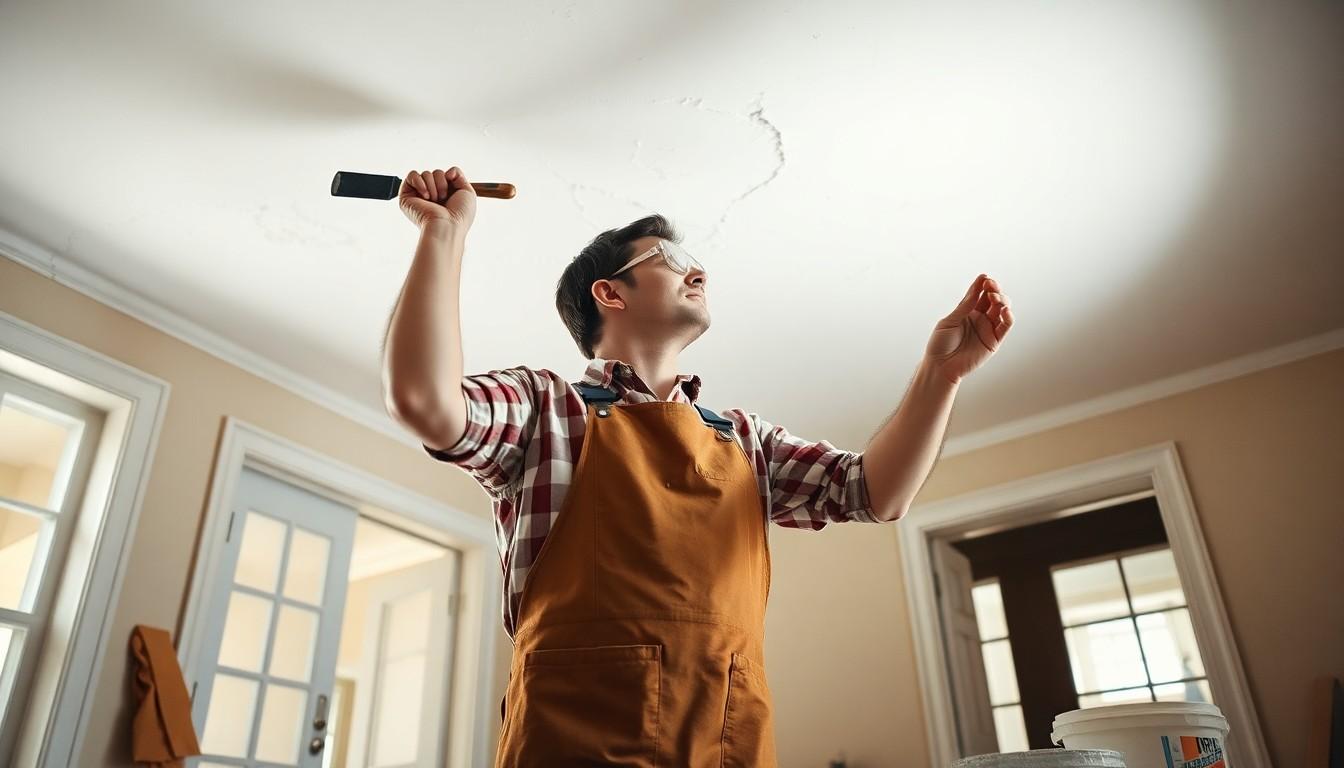 Repair Ceiling Plaster