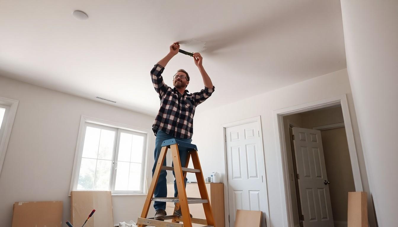 Repair Ceiling Hole