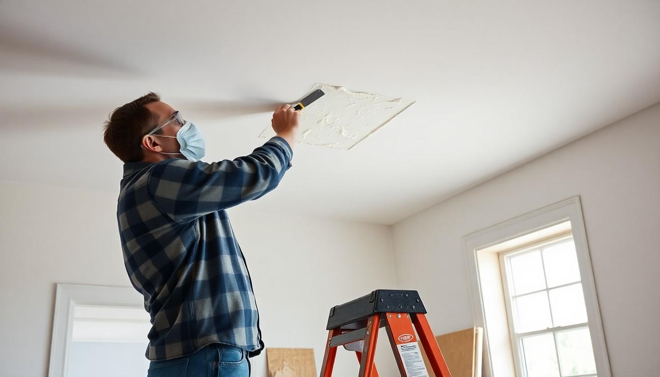 Repair Ceiling Drywall