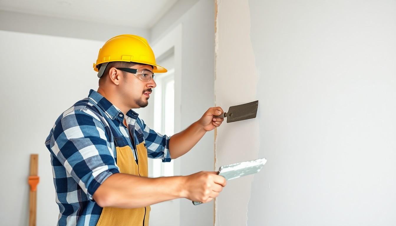 Apply Thin Coat Veneer Plaster