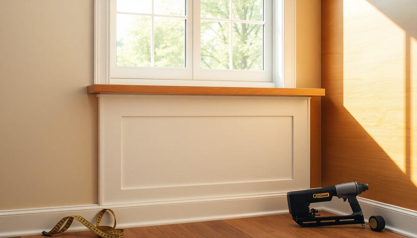 Install Window Apron