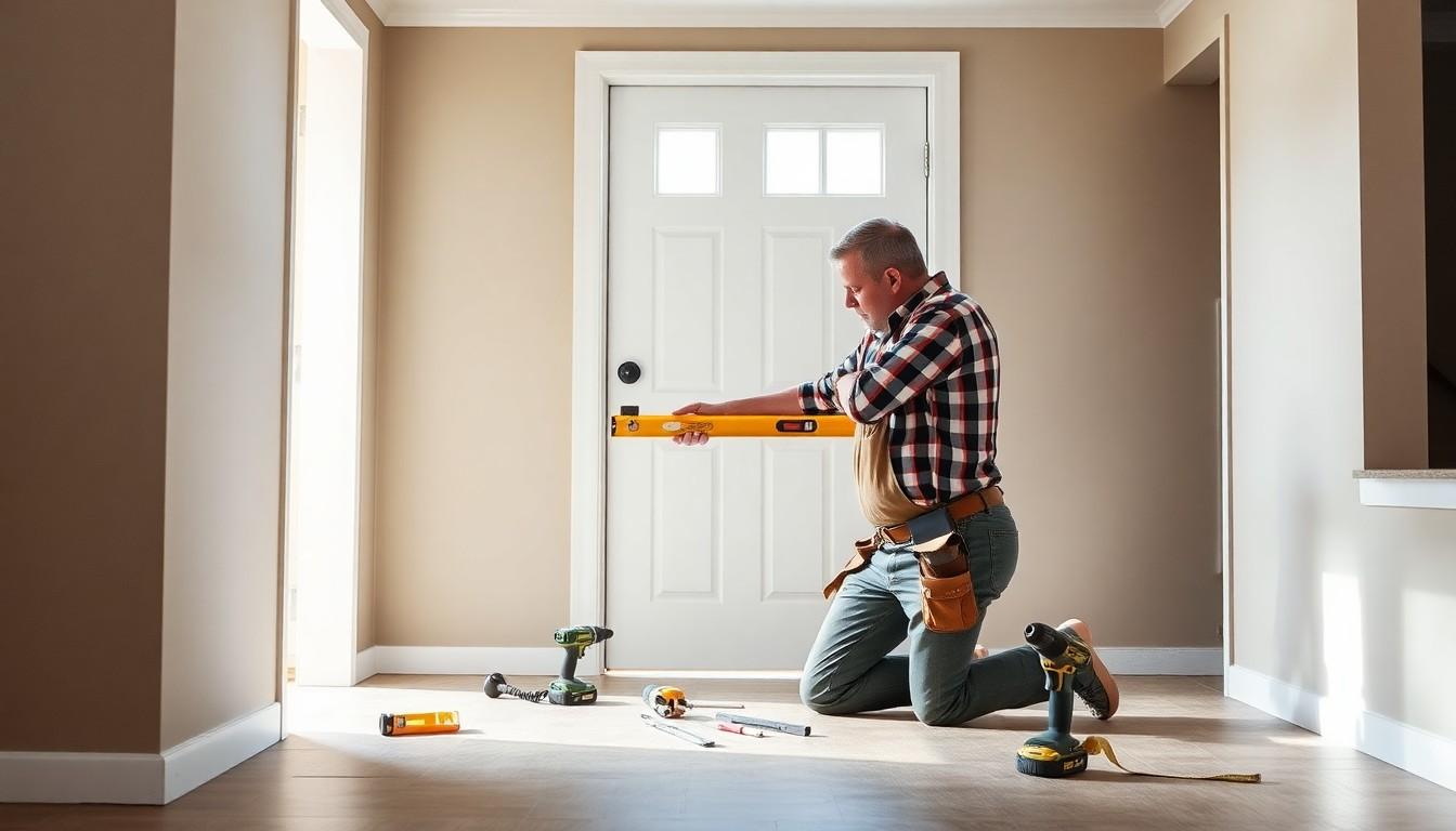 Install Prehung Door