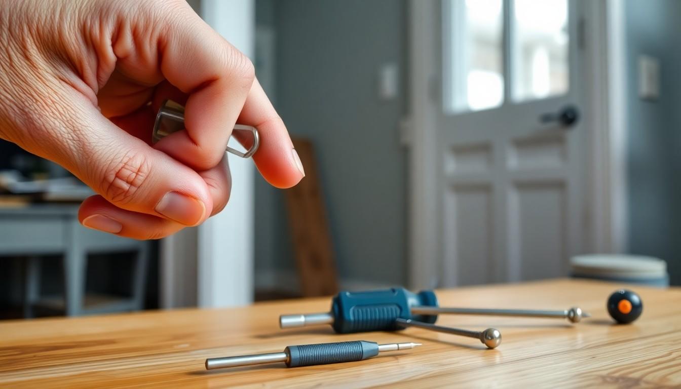 Install Interior Door Knob