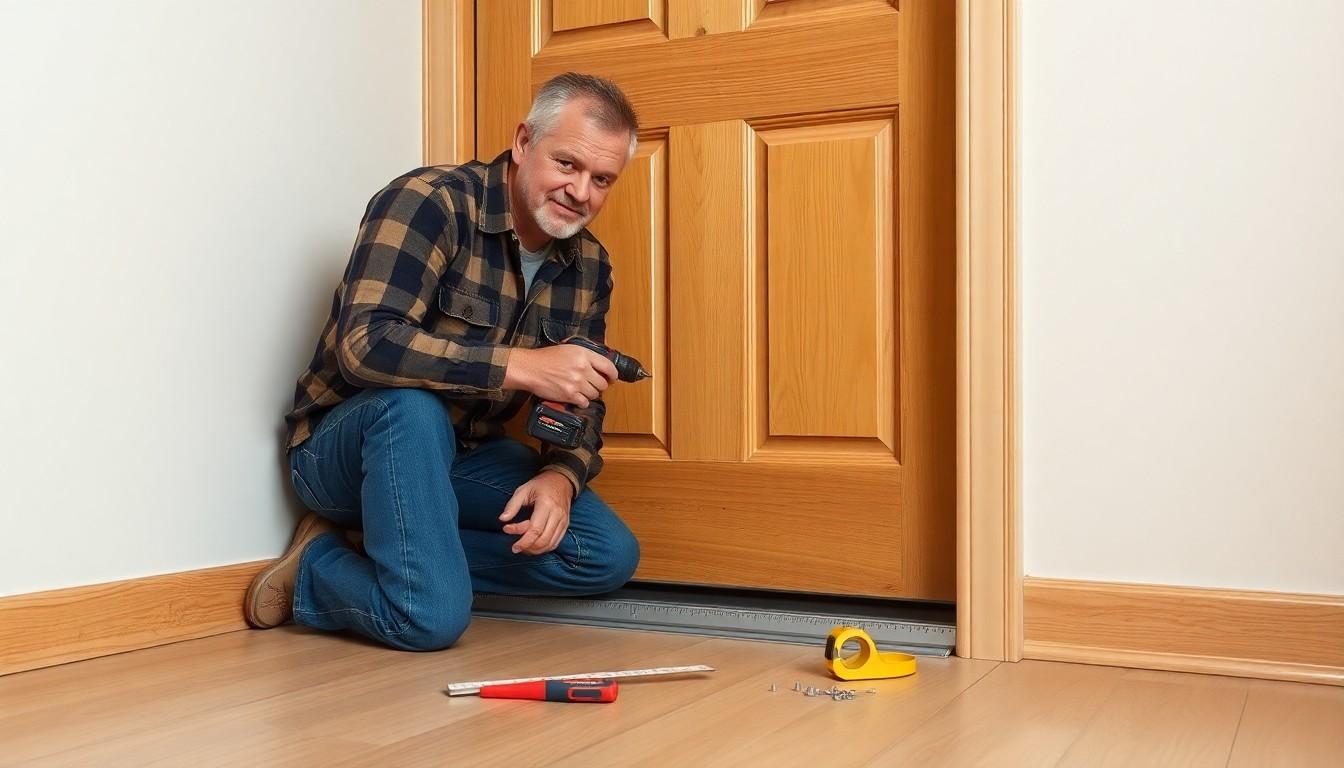 Install Door Sweep