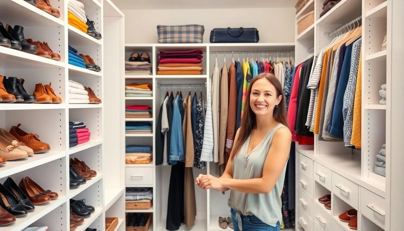 Install Closet Organizers