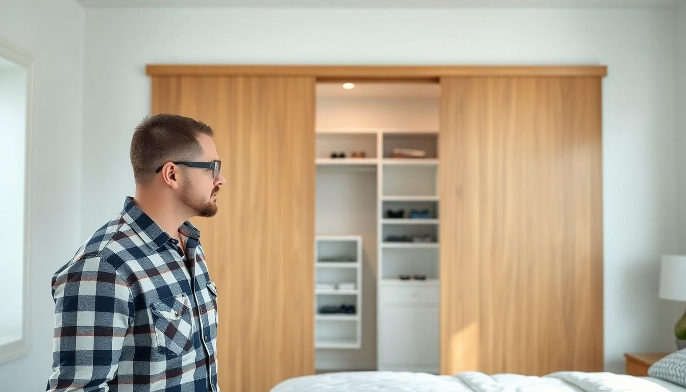 Install Closet Doors