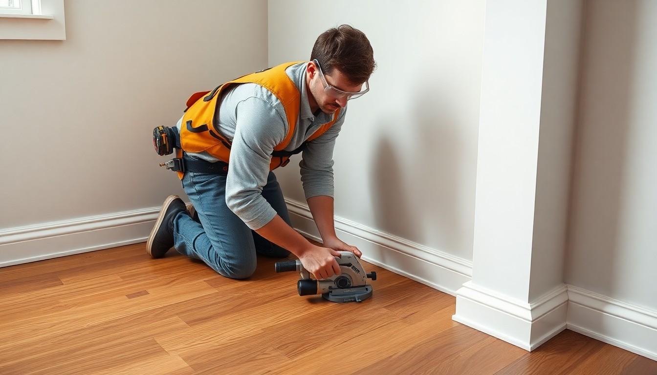 Install Base Molding