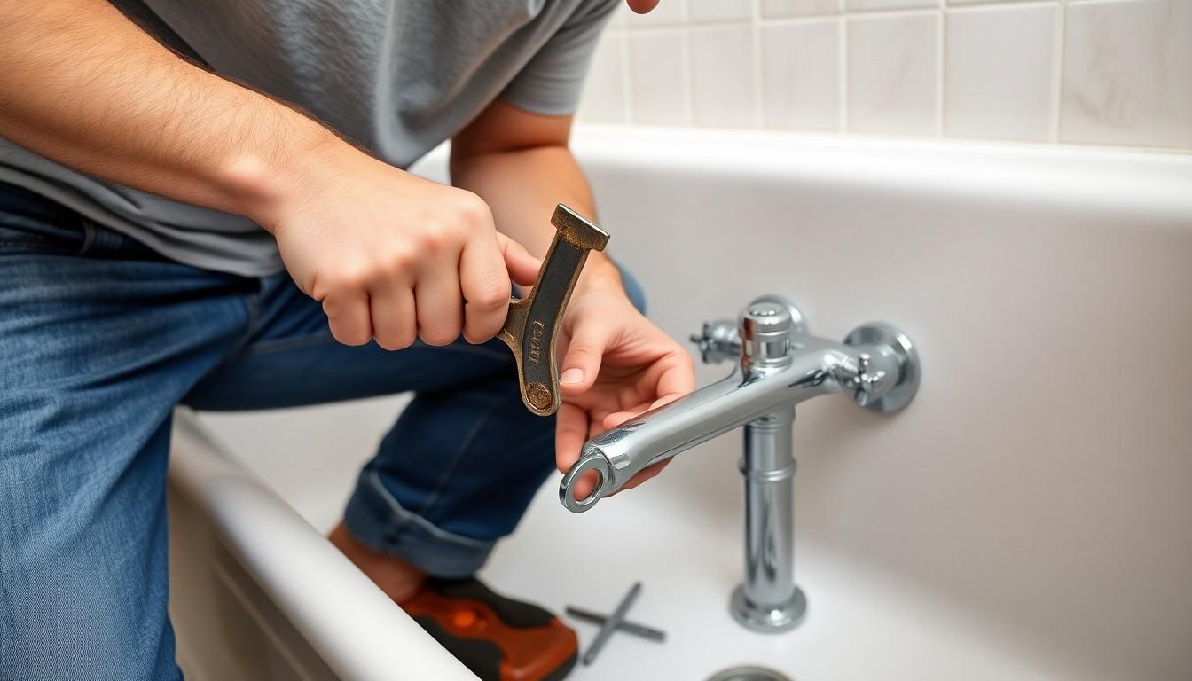 Remove Bathtub Faucet
