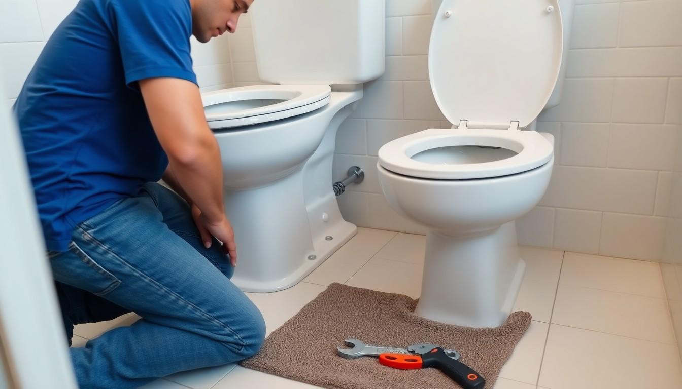 Install Toilet Drain Pipe