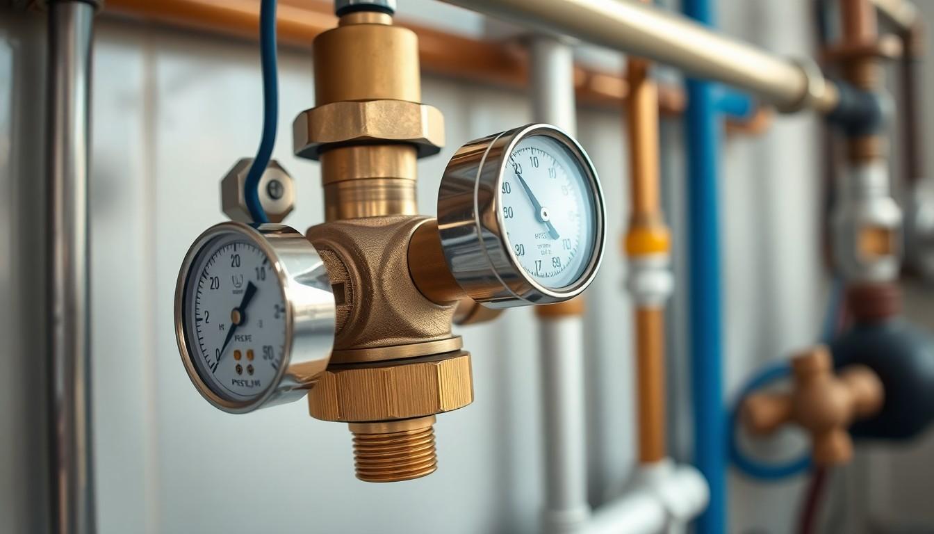 Adjust Pressure Regulator Valve