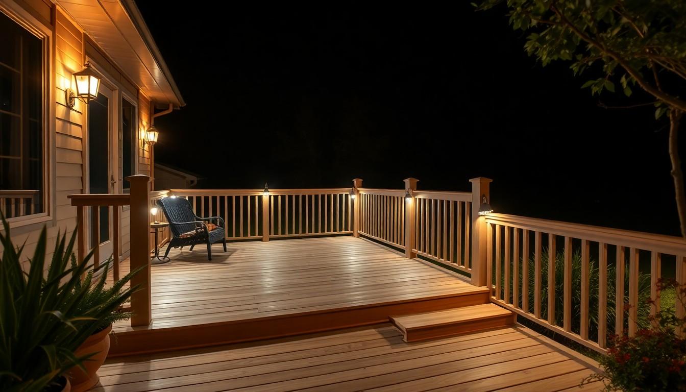 Install Low Voltage Deck Lighting