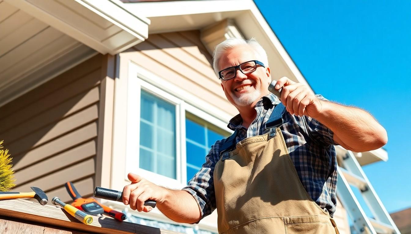 Install Aluminum Fascia