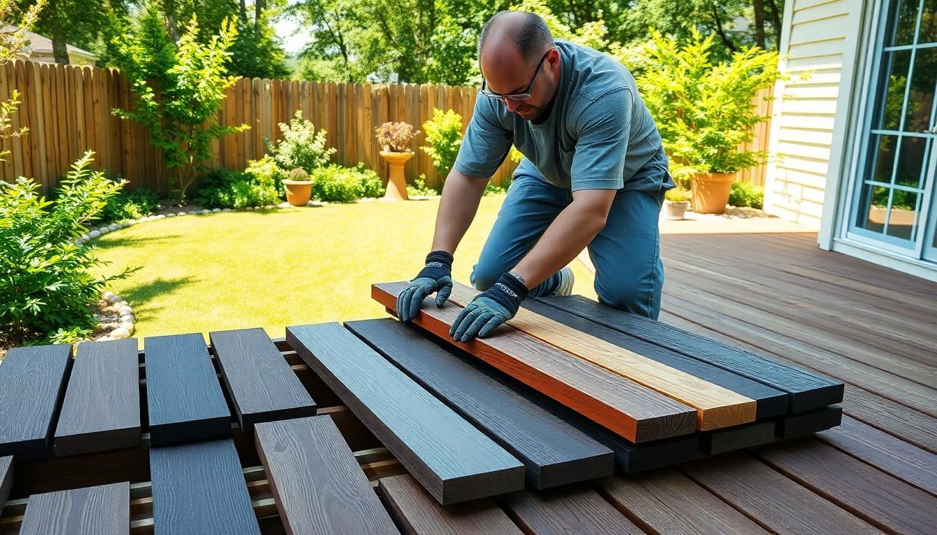 Install Synthetic Decking