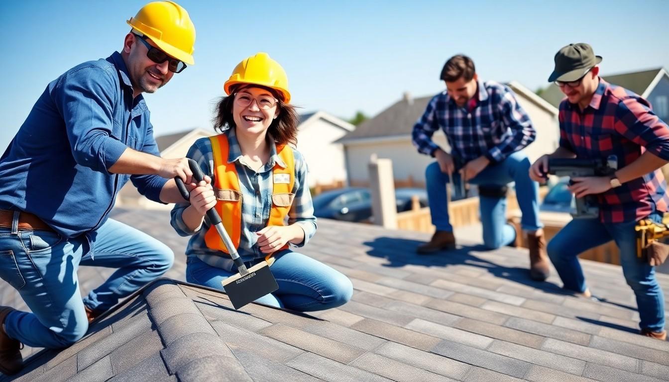 Install Shingle Roof