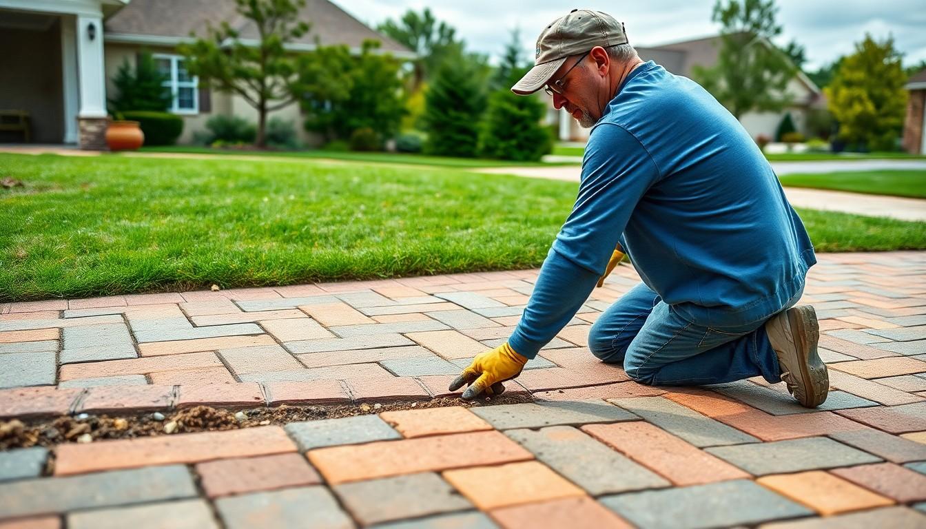 Install Driveway Pavers