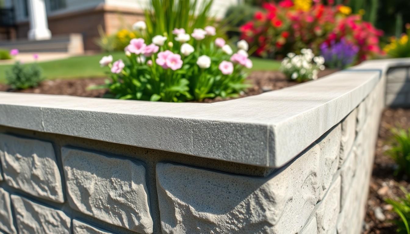 Install Concrete Block Wall Cap