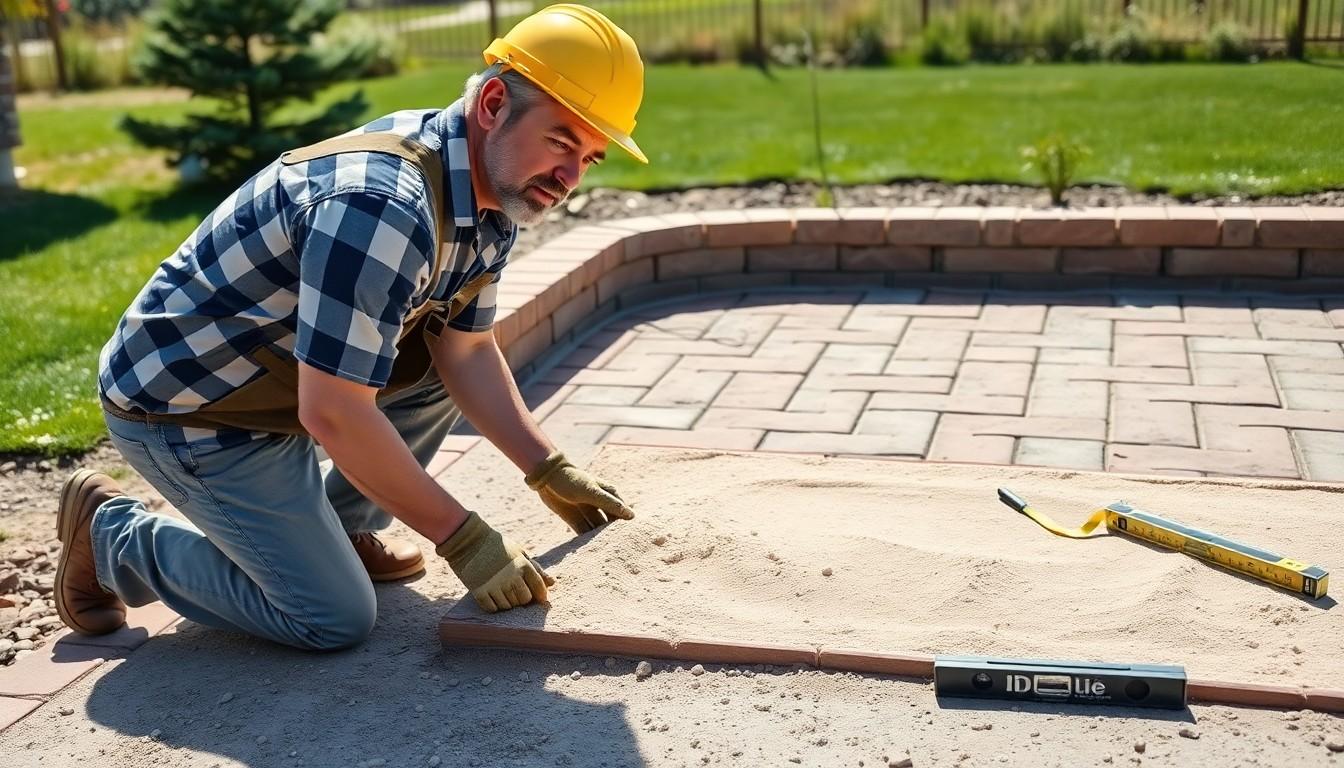 Install Masonry Sand