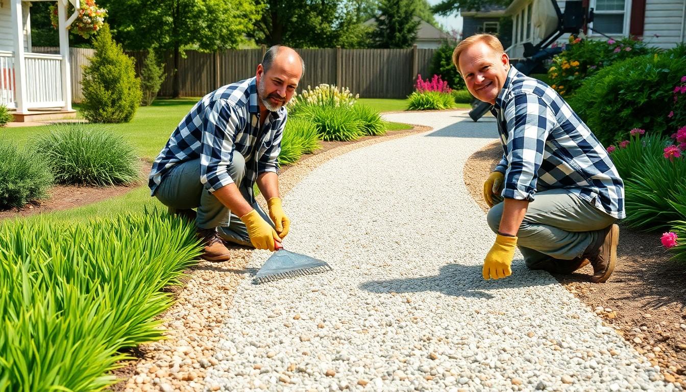 Install Crushed Granite