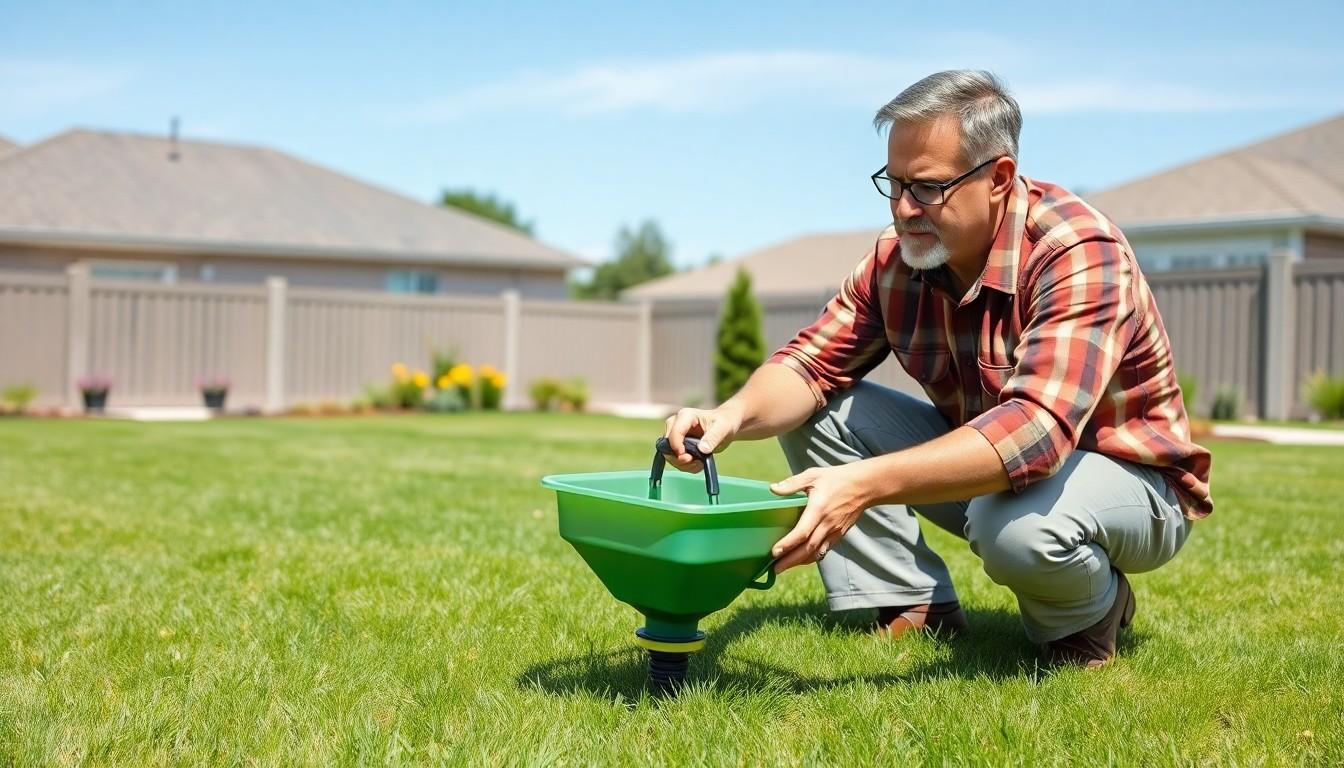 Fertilize Lawn