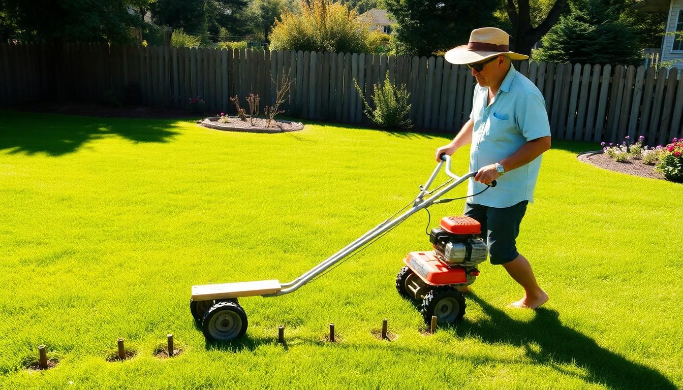 Aerate Lawn