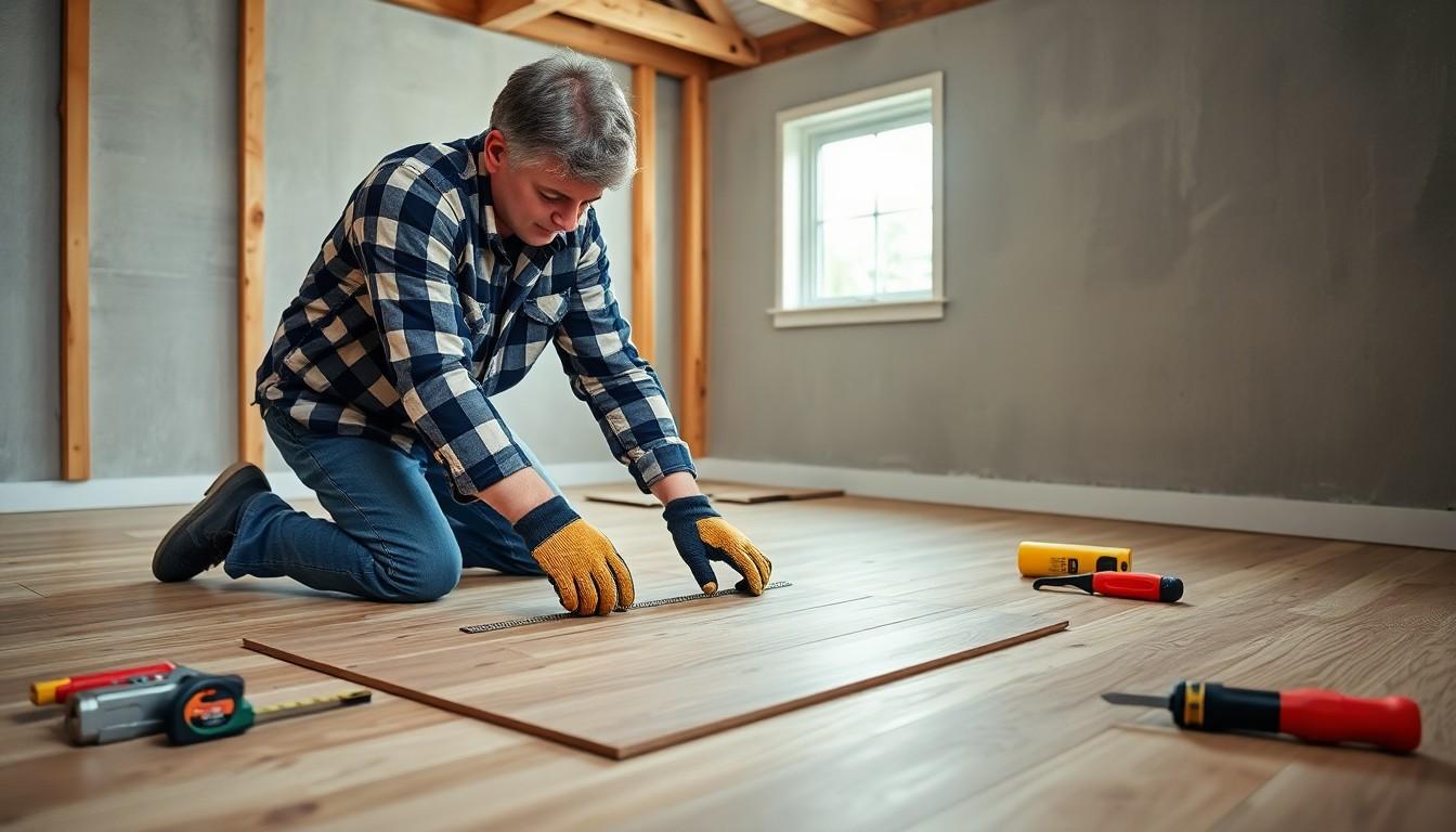 Prepare Basement Flooring