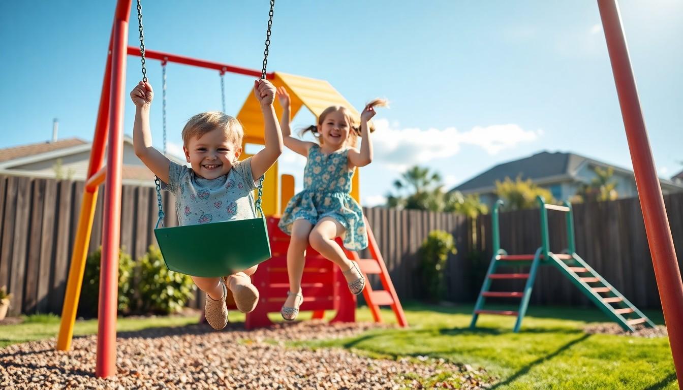 Install Outdoor Play Equipment