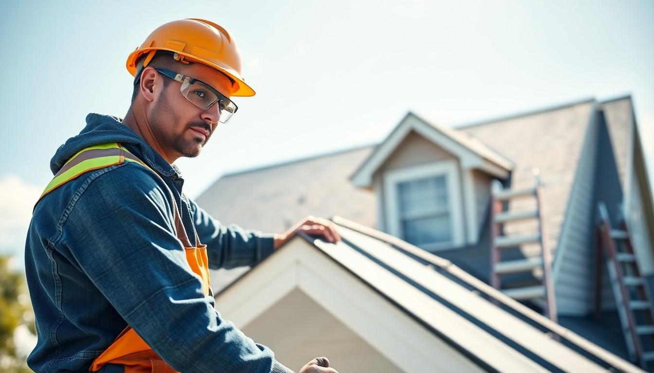 Install Panel Roofing