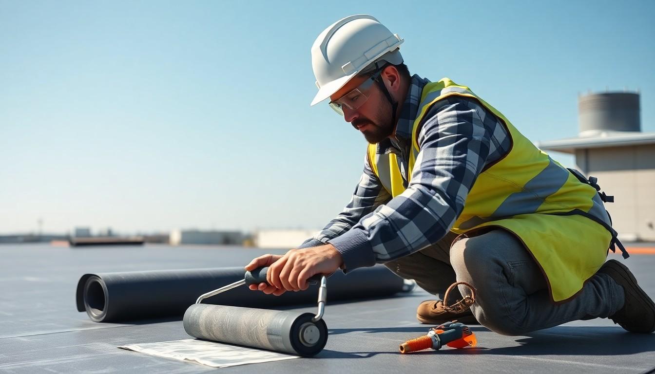 Install Membrane Roofing System