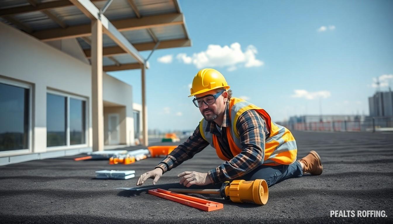 Install Built Up Roofing