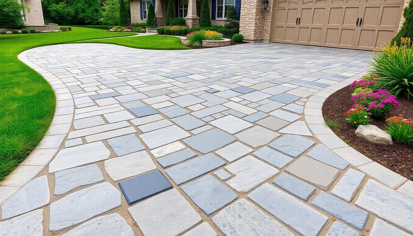 Install Natural Stone Driveway