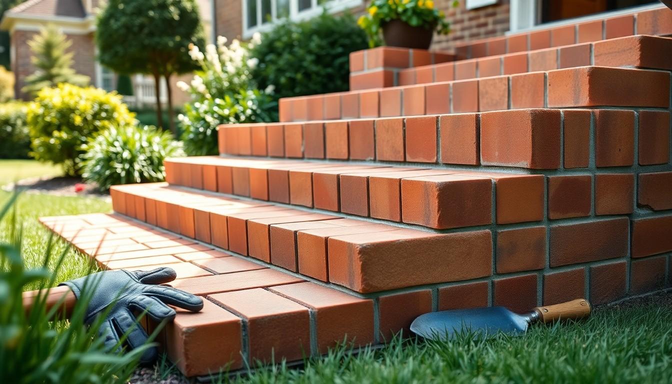 Install Brick Steps