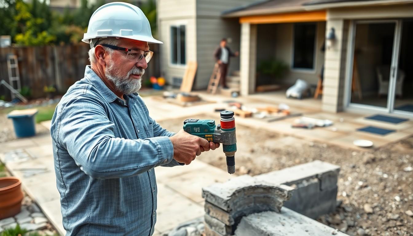 Remove Concrete Slab