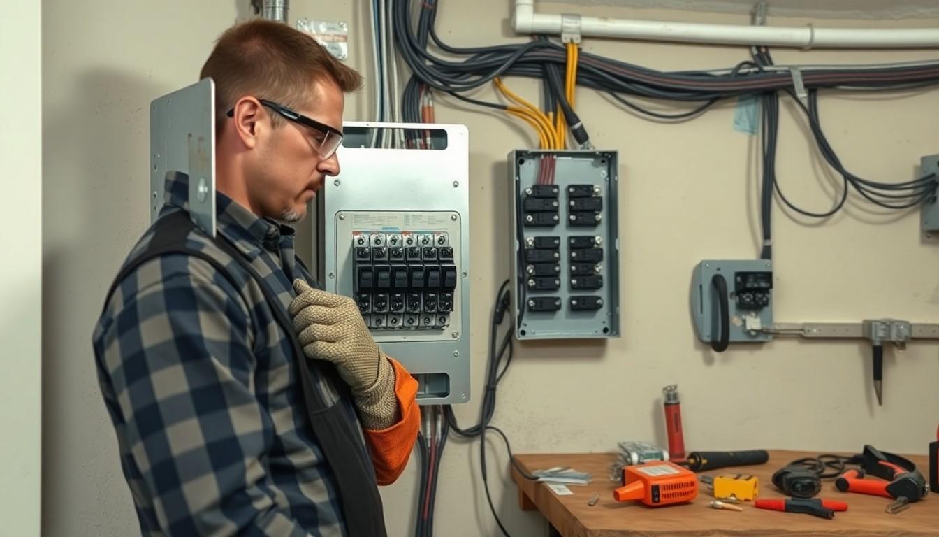 Install Electrical Sub-Panel