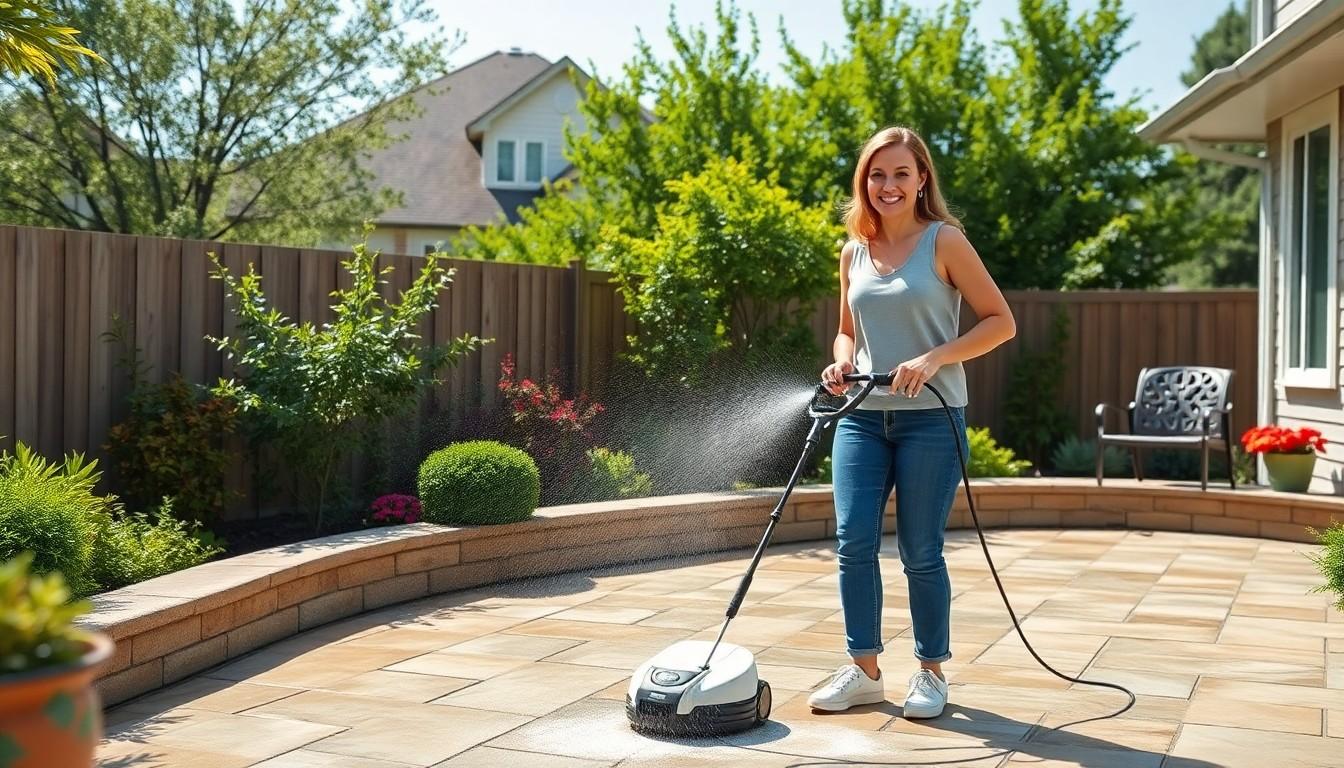 Clean Patio Surfaces