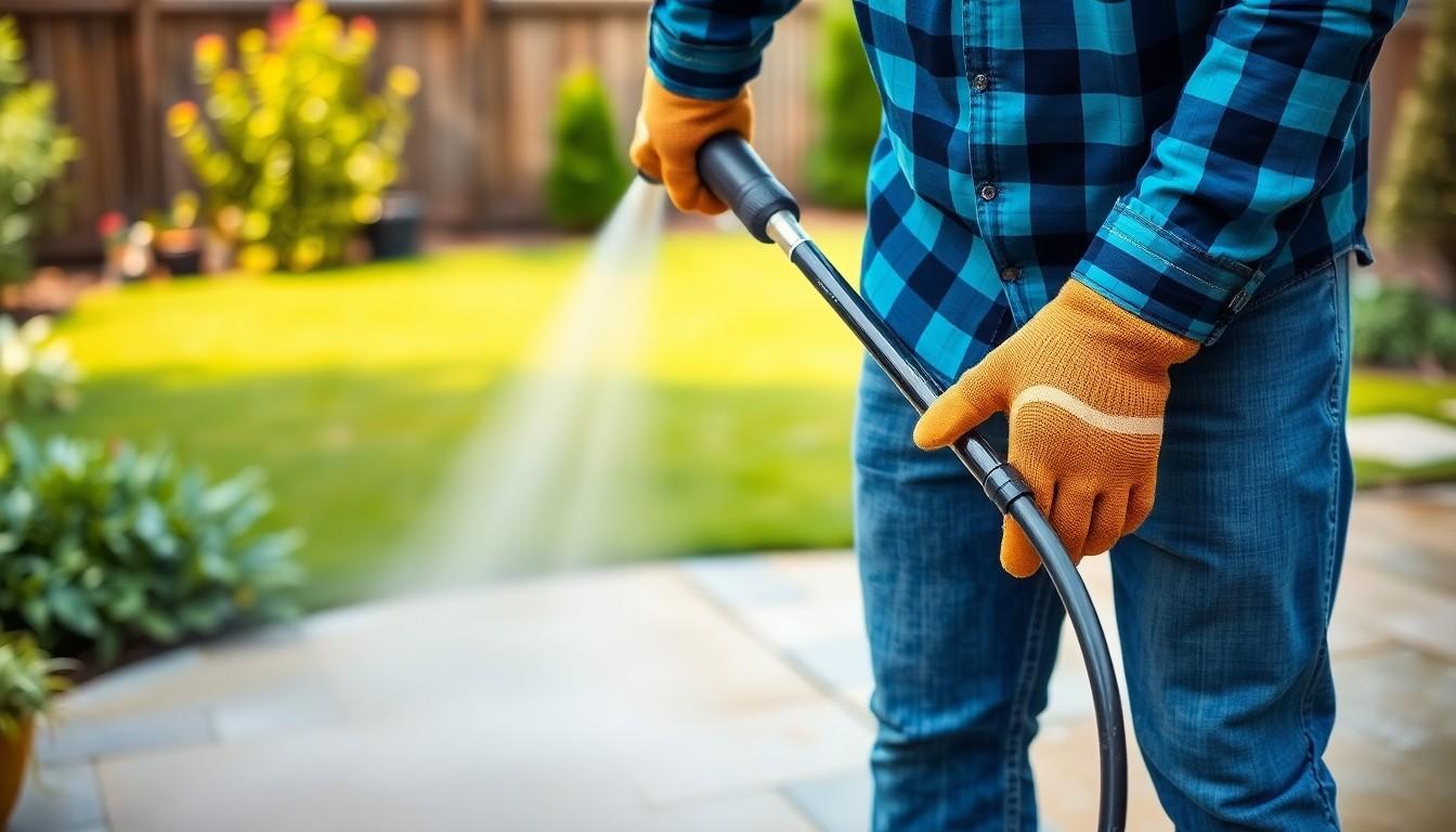 Clean Concrete Surfaces