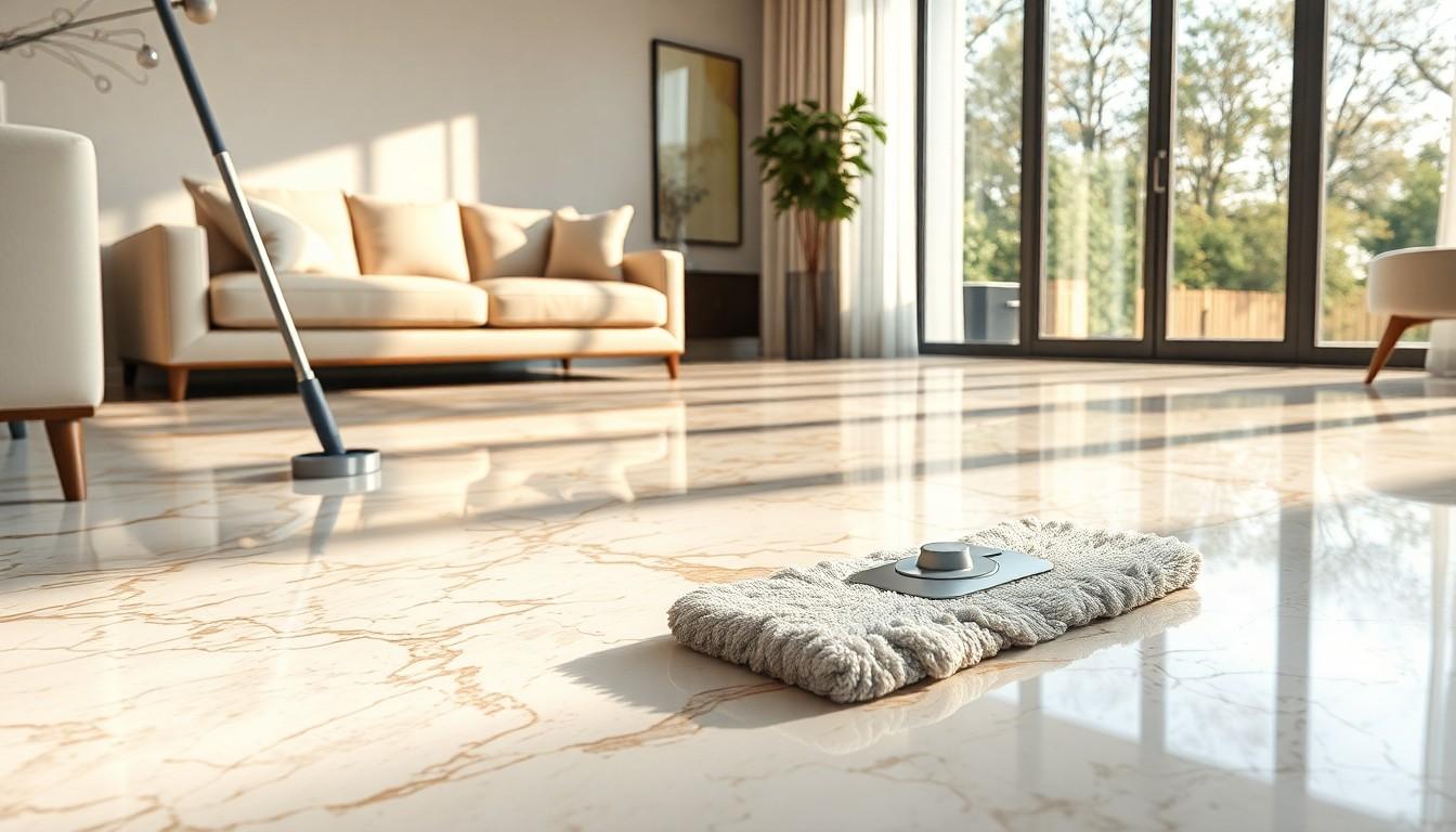 Clean Marble Floors