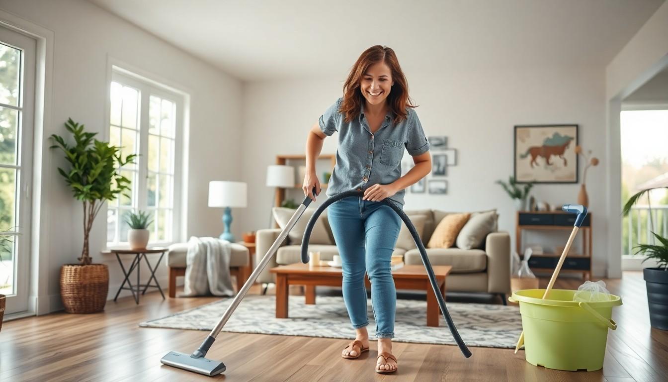 Clean a 2000 Square Foot House