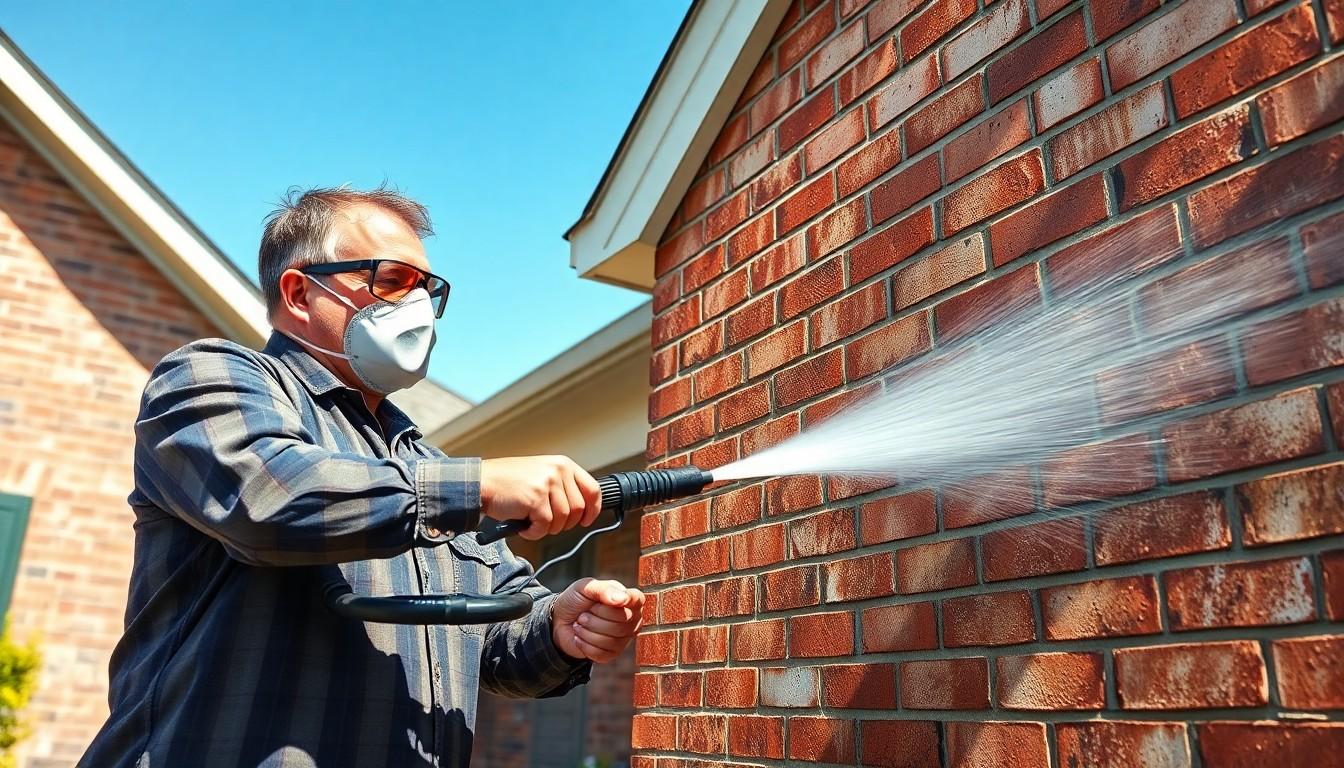 Power Wash Brick