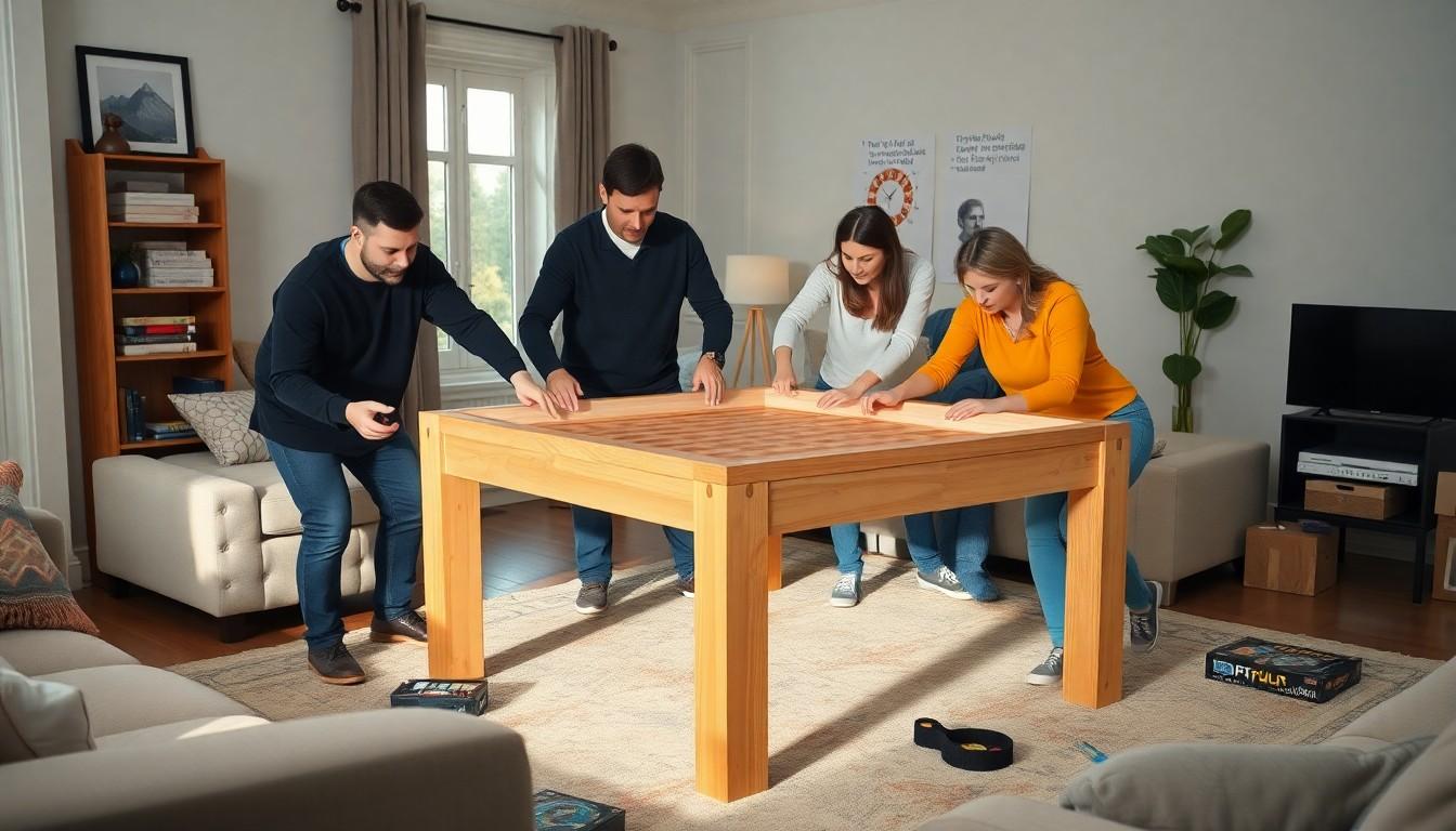 Assemble a Game Table