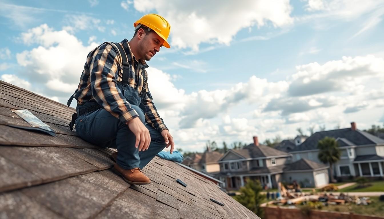 Repair Storm Damaged Roofing