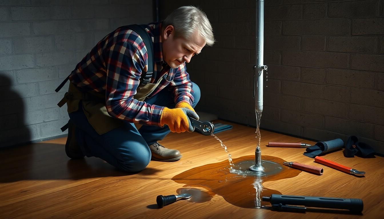 Repair Water Damaged Plumbing